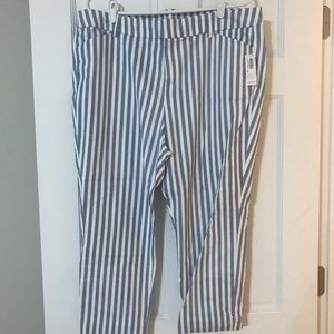Old Navy striped pixie pants